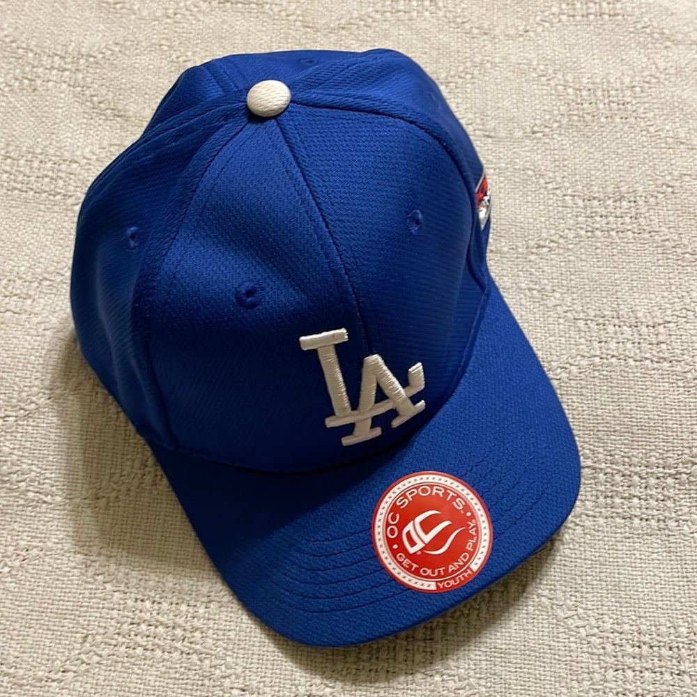 TeamMLB Unisex LA Dodgers Blue Baseball Cap Hat Size One Size NWT